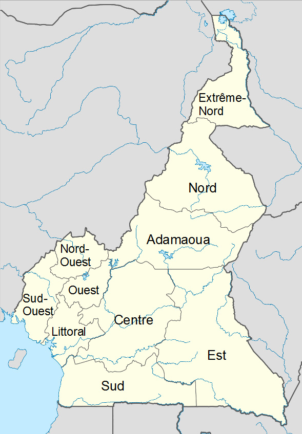 Carte des implantations